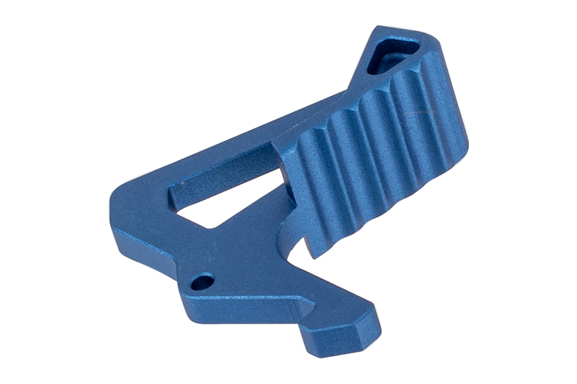 Strike Industries AR Charging Handle Extended Latch - Blue
